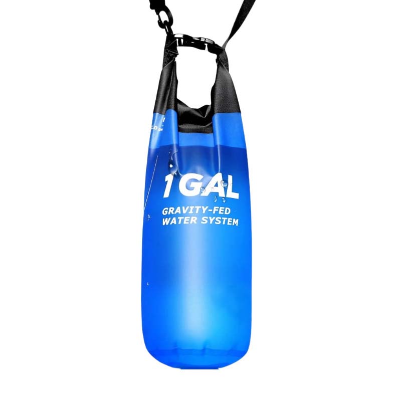 AquaVive™ | Gravity-Wasserfiltersystem – Sauberes Trinkwasser unterwegs, ganz ohne Pumpen