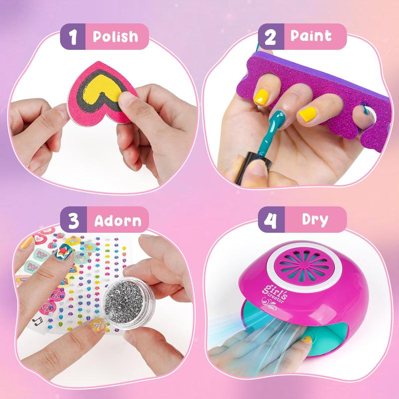 50% RABATT | LilSpa™ | Kids Spa & Beauty Set – Fußspa, Peel-Off Nagellack & Masken | Wellness-Tag für Zuhause