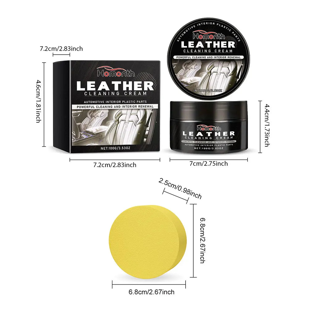1+1 Gratis | LeatherClean™ |  Revitalisiert und schützt die Leder-Eleganz