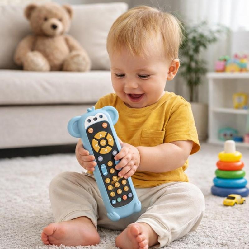1+1 GRATIS  | TappyTunes™ | Baby Fernbedienung Spielzeug – Musik, Licht & Lernspaß für Babys