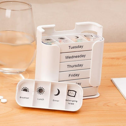 DailyDose™ | Wochen-Pillendose – Klar organisiert & sicher durch den Alltag