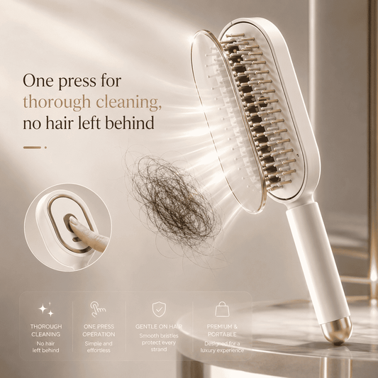 ScalpBoost™ 3in1 Dampf-Massagekamm mit Haaröl – für glänzendes & leicht kämmbares Haar