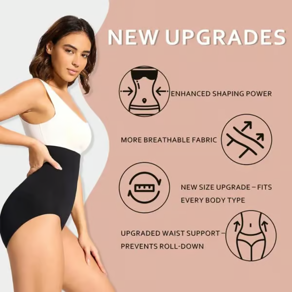 SculptEase – Bequemer Shaping-Slip mit hohem Bund und Bauchweg-Effekt