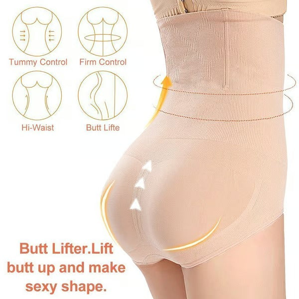 SculptEase – Bequemer Shaping-Slip mit hohem Bund und Bauchweg-Effekt