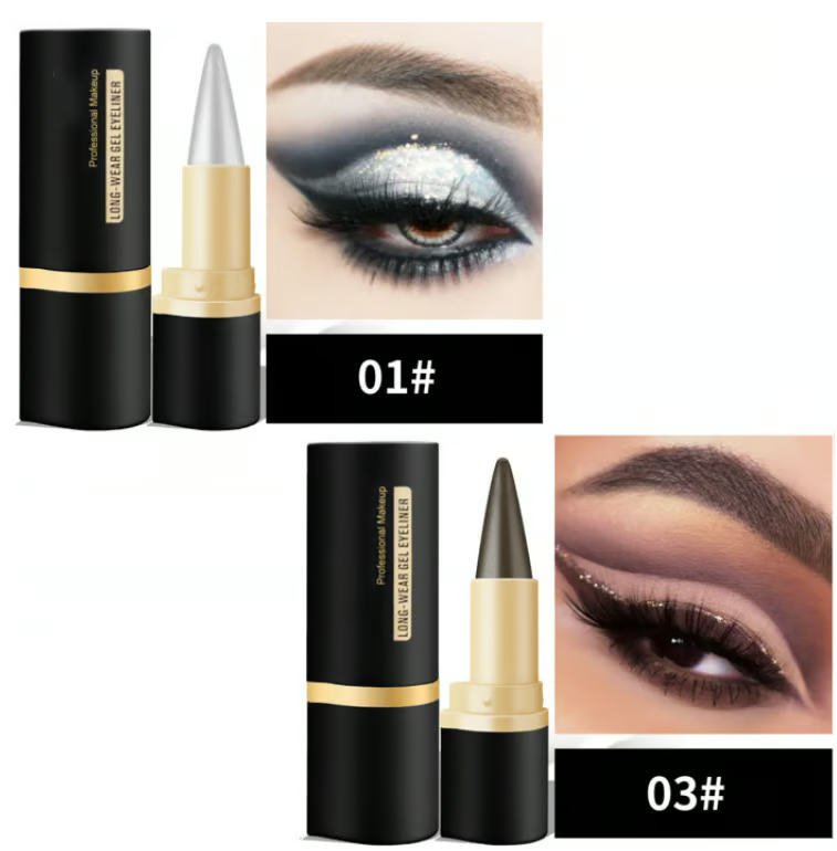 InkSilk Schwarzer Eyeliner-Cremestift für präzise Augen-Make-ups