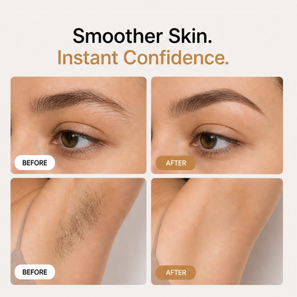 Sleeklyn – 3-in-1 kabelloser Trimmer für Augenbrauen, Nase & Körper + 50 % RABATT