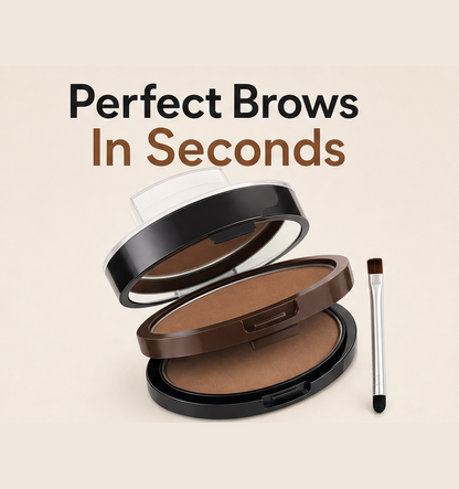 Curryn – Two-Tone Waterproof Eyebrow Powder Stamp + BUY 1 + PICK 1 FREE COLOR