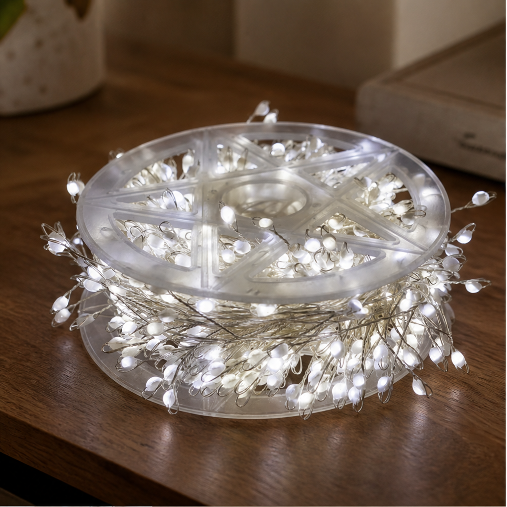 Starburst Alcove™ | Funkelnde LED-Lichterkette aus Kupferdraht mit Feuerwerk-Effekt | 50 % RABATT