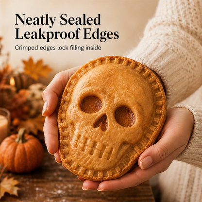 Crimwell™ – Mini-Pie-Form zum Formen & Verschließen für sauberes Halloween-Backen – jetzt 50 % Rabatt