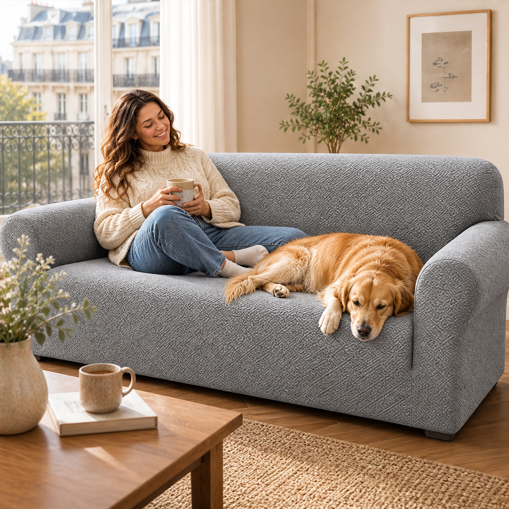 Snuggard™ – Rutschfester Premium-Sofabezug mit Ultra-Stretch – jetzt 50 % Rabatt