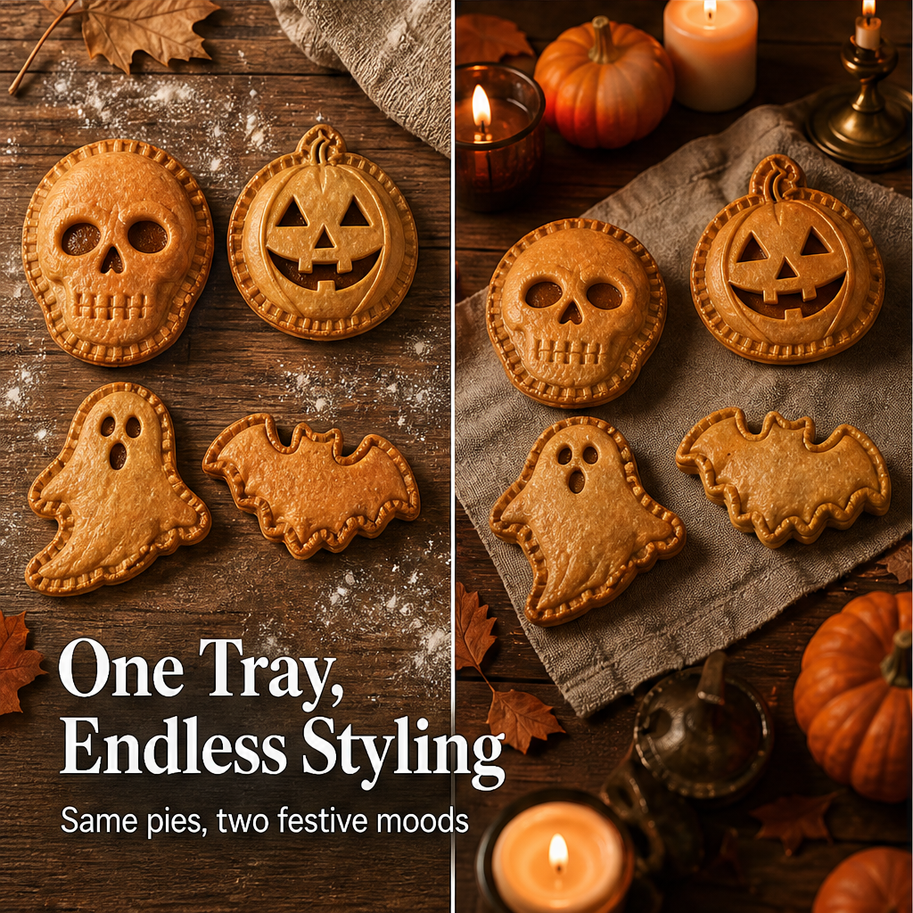 Crimwell™ – Mini-Pie-Form zum Formen & Verschließen für sauberes Halloween-Backen – jetzt 50 % Rabatt