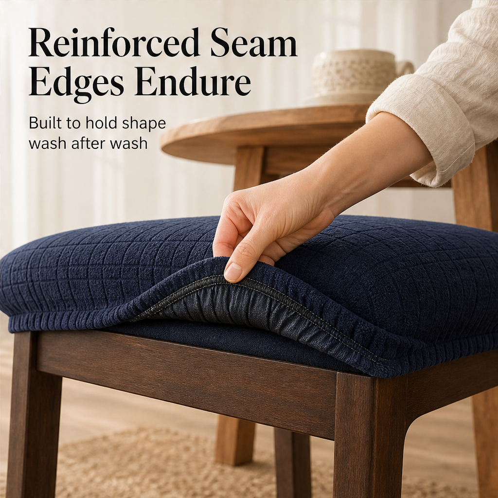Snugloom™ – Passgenauer, schmutzabweisender Jacquard-Stuhlbezug – jetzt 50 % Rabatt