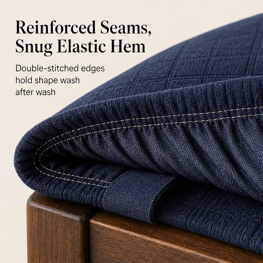 Snugloom™ – Passgenauer, schmutzabweisender Jacquard-Stuhlbezug – jetzt 50 % Rabatt