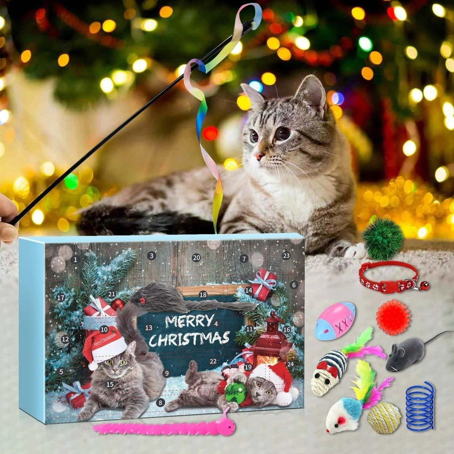 50% Rabatt | Adventskalender™ | 24 liebevoll ausgewählte Spielzeuge für magische Weihnachtsfreude