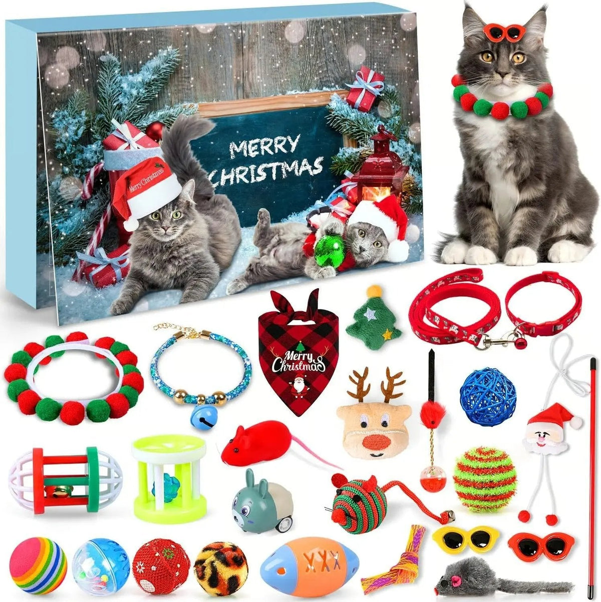 50% Rabatt | Adventskalender™ | 24 liebevoll ausgewählte Spielzeuge für magische Weihnachtsfreude