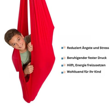 HappyKid Therapieschaukel | Sensorischer Spielbereich | Beruhigend & Fördert Konzentration | Robust & Bequem