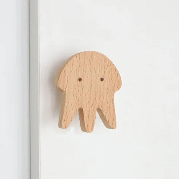 NordicPals – Set mit Wandhaken aus Holz in Tierform