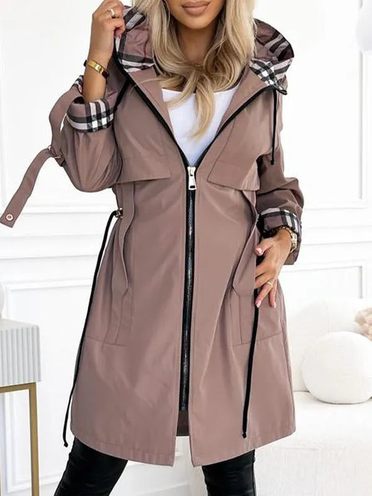 Urban Plaid Übergangsjacke – Stilvoll durch kühle Tage | 50 % RABATT