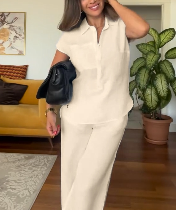 BreezeEase – Entspanntes Lounge-Set mit weitem Bein