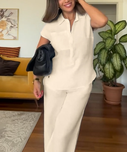 BreezeEase – Entspanntes Lounge-Set mit weitem Bein