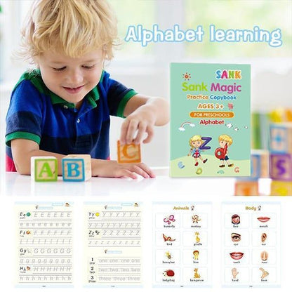 KidBook – 4er-Set Notizbücher mit Zauberstift