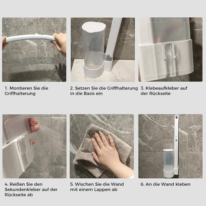 ToiletteAufgeräumt™ Problemloses Schrubben