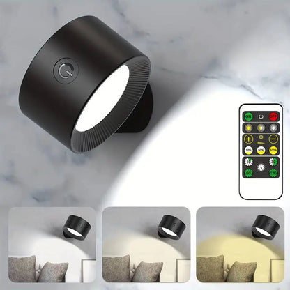 GlühendesWunder™ Kabellose 360° LED-Lampe | Ambient Light & Touch-Steuerung | Wiederaufladbar & Modernes Design