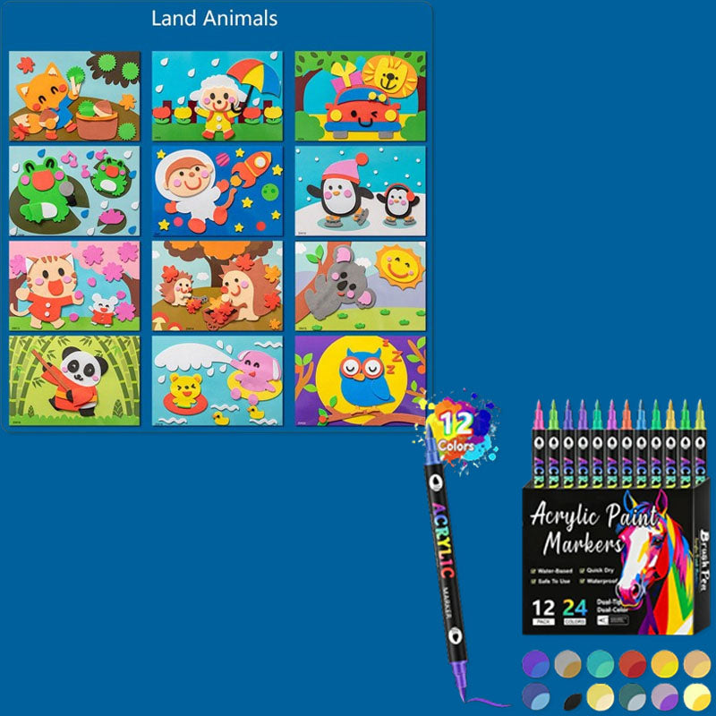 PlayPatch – Kreatives Sticker Spielset | 1+1 GRATIS