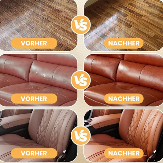 LederGlanz™ | Lederpflege für Sofa und Lederbalsam für strahlendes Leder