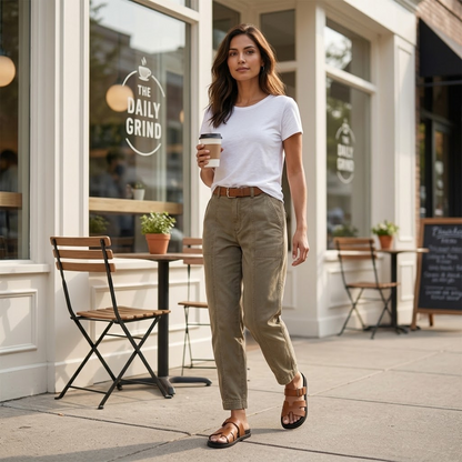 Marsona – Elegant geschnittene Utility-Hose für Arbeit und Freizeit
