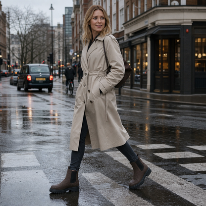 Traqora – Chelsea Boots mit weiter Passform und elastischen Einsätzen