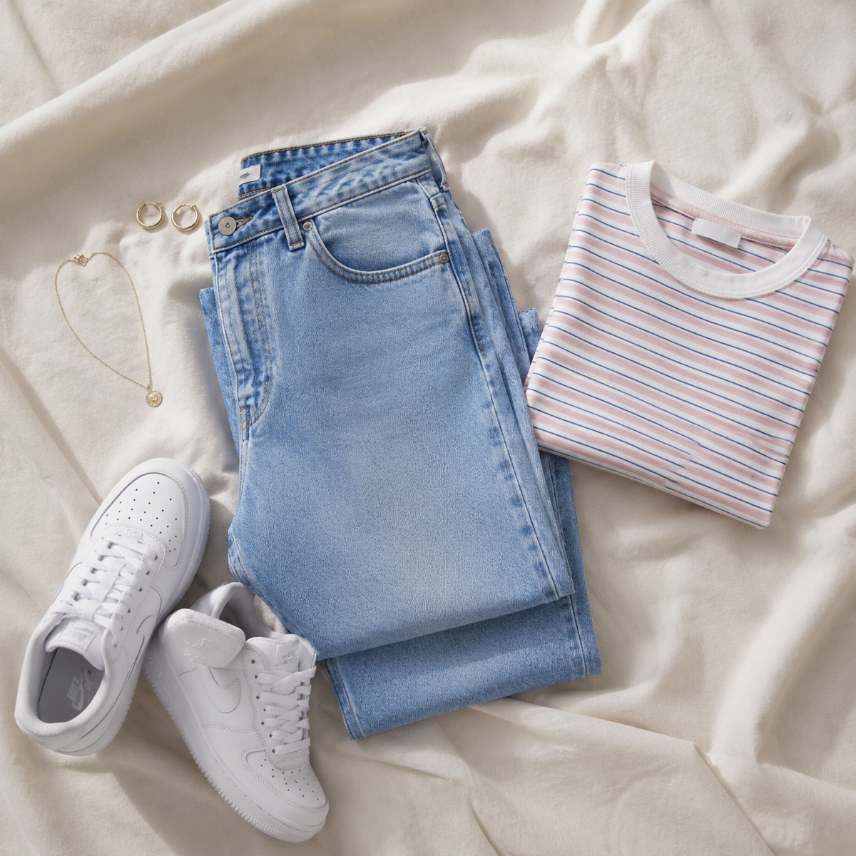 Lunavia™ | Damen-Vintage-Jeans mit weitem Bein & lockerer Passform – Stilvoller Komfort für jeden Tag