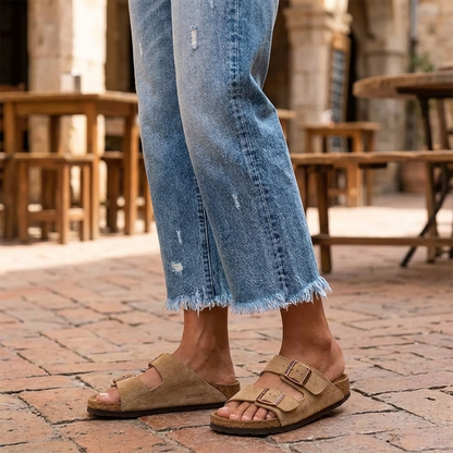 Vivara™ – Vintage Jeans mit Fransen-Saum | Dein neuer Herbst-Favorit 🍂