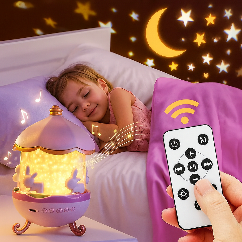 DreamGlow – Magischer Schlafprojektor Kinder | 50% RABATT