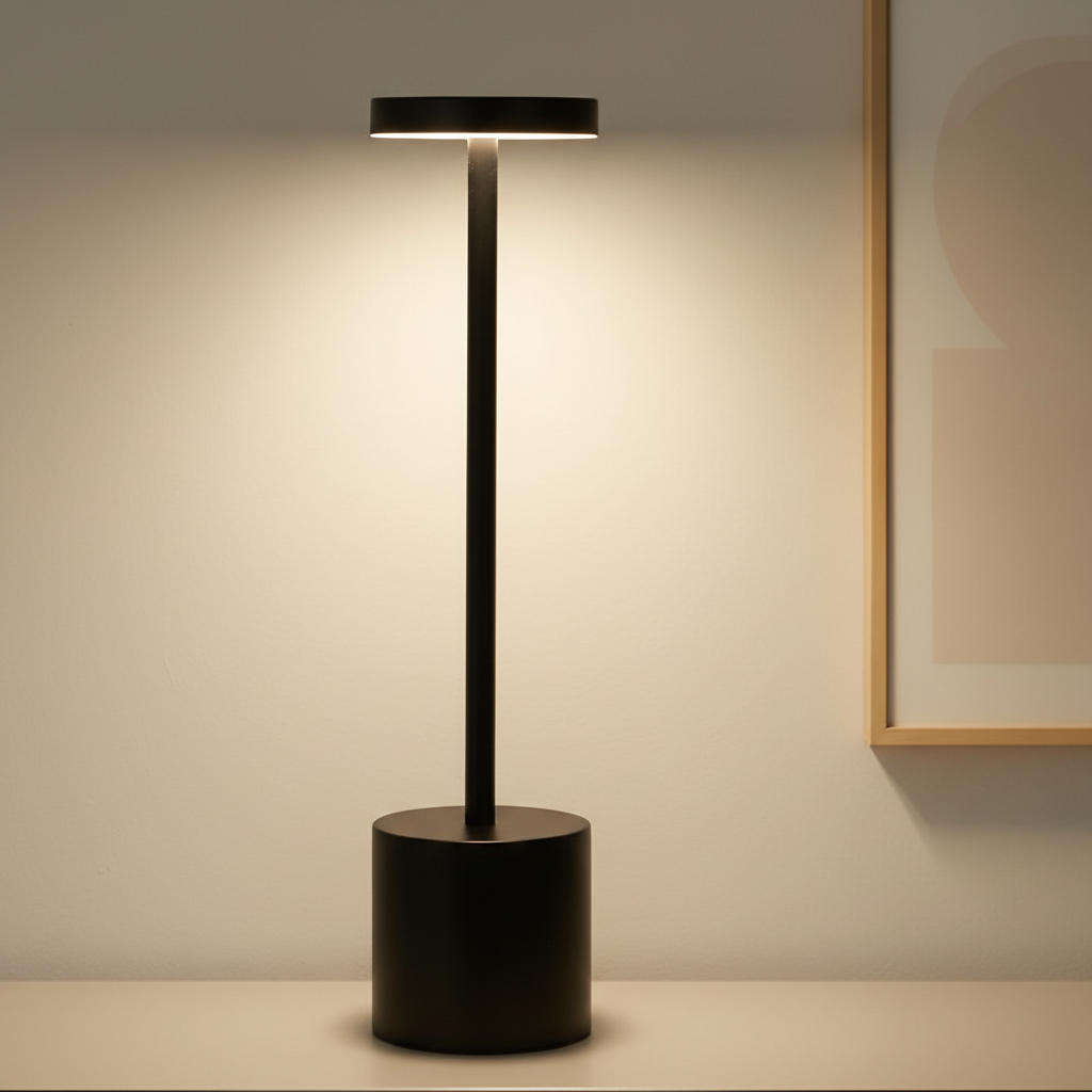 Auralis™ – Minimalistische, dimmbare und wiederaufladbare LED-Tischleuchte