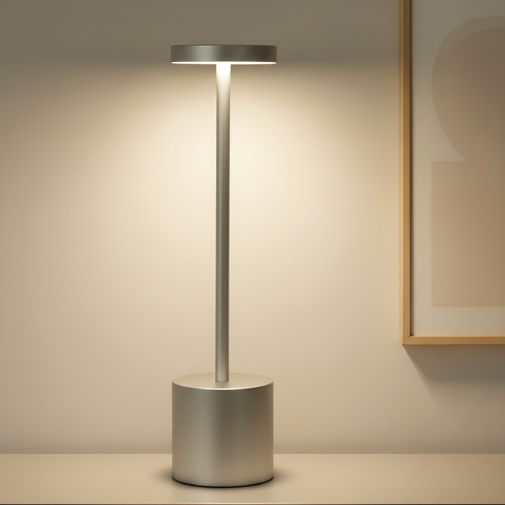 Auralis™ – Minimalistische, dimmbare und wiederaufladbare LED-Tischleuchte