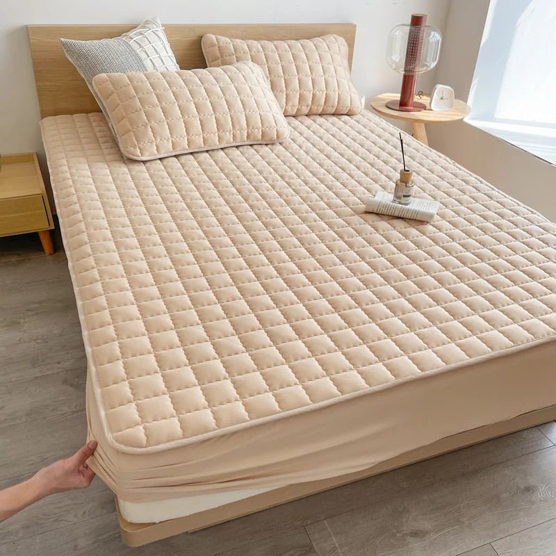 DreamLuxe Matratzenbezug | Luxuriös & Atmungsaktiv | Hygienischer Schutz | Weich & Waschbar
