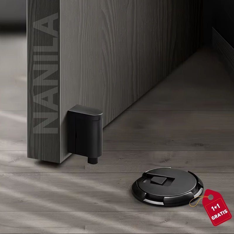 MagnetiHold — Magnetischer Türstopper zur Bodenmontage, Türhalter mit Magnet