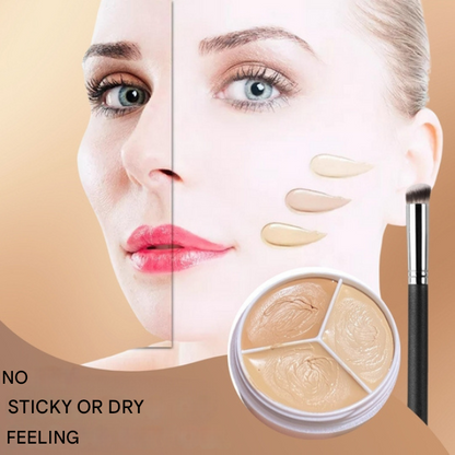 Mila – Dreifarbige Abdeckpalette
