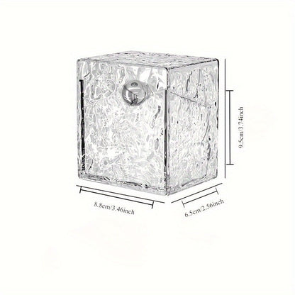 GlamoraCase — Transparenter, wandmontierter Make-up-Organizer