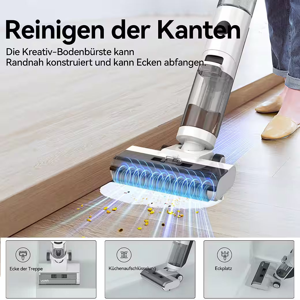 JONR ED12 Nass- & Trockensauger – Saugen & Wischen gleichzeitig