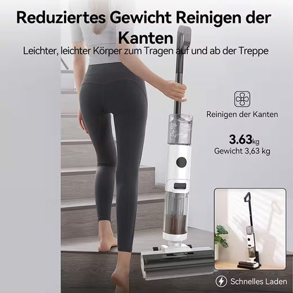 JONR ED12 Nass- & Trockensauger – Saugen & Wischen gleichzeitig