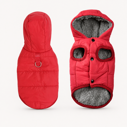 Trekwarm™ – Winddichter, fleecegefütterter Hundemantel mit Geschirrring