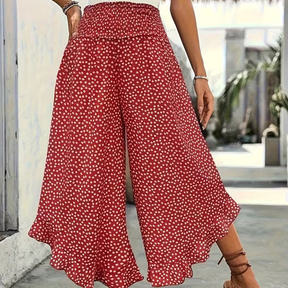 Paola Serra™ Elegante Hose mit weitem Bein für selbstbewusste Alltagslooks