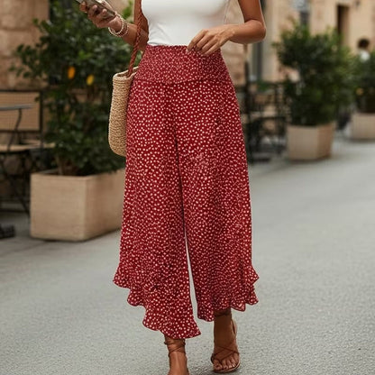 Paola Serra™ Elegante Hose mit weitem Bein für selbstbewusste Alltagslooks
