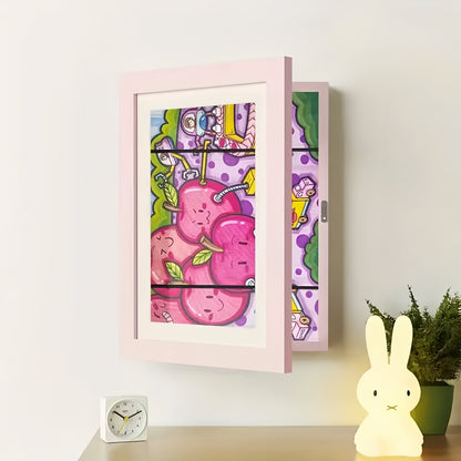 MemoryFrame Kids – Magnetischer Bilderrahmen zur Präsentation von Kinderzeichnungen und Bastelarbeiten