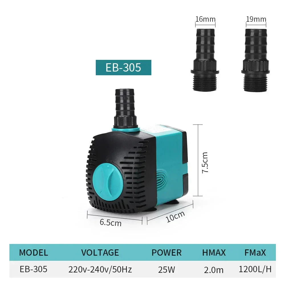 AquaFlow™ | Ultra-leise Unterwasser-Wasserpumpe