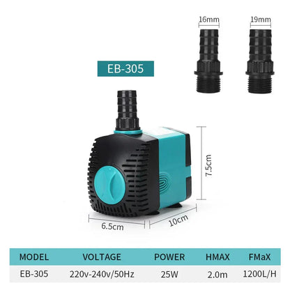 AquaFlow™ | Ultra-leise Unterwasser-Wasserpumpe