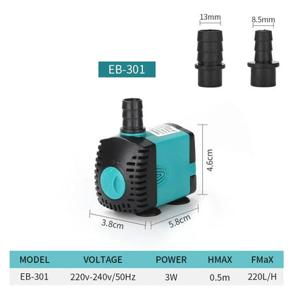 AquaFlow™ | Ultra-leise Unterwasser-Wasserpumpe