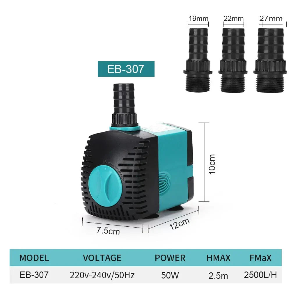 AquaFlow™ | Ultra-leise Unterwasser-Wasserpumpe